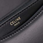 セリーヌ ティーン ブザス トリオンフ バッグ ブラック110413 セリーヌ ティーン ブザス トリオンフ バッグ ブラック110413