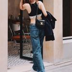 セリーヌ ティーン ブザス トリオンフ バッグ ブラック110413 セリーヌ ティーン ブザス トリオンフ バッグ ブラック110413
