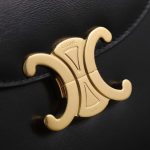 セリーヌ ティーン ブザス トリオンフ バッグ ブラック110413 セリーヌ ティーン ブザス トリオンフ バッグ ブラック110413