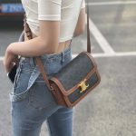 セリーヌ TEEN TRIOMPHE スモールカーフスキンバッグ 188423