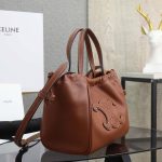 セリーヌ スモールカバドローストリング カーフ バッグ 111013 セリーヌ スモールカバドローストリング カーフ バッグ 111013