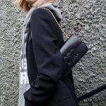セリーヌ CUIR TRIOMPHE レザーチェーンショルダーバッグ 199243 セリーヌ CUIR TRIOMPHE レザーチェーンショルダーバッグ 199243