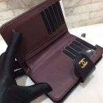 シャネル ショートウォレット A48667 キャビアスキン ブラック