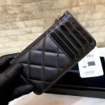 シャネル マルチカードケース AP0374 ラムスキン ブラック シャネル マルチカードケース AP0374 ラムスキン ブラック