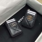 シャネル ジップカードケース AP1650 キルティング ラムスキン ブラック シャネル ジップカードケース AP1650 キルティング ラムスキン ブラック