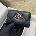 シャネル ジップカードケース AP0949 キルティング ラムスキン ブラック シャネル ジップカードケース AP0949 キルティング ラムスキン ブラック