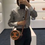 セリーヌ  CUIR TRIOMPHE オーバル ミニバッグ 101703