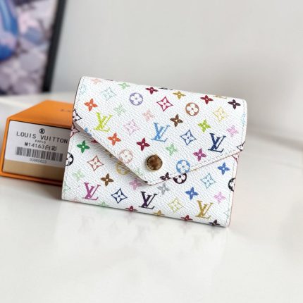 ルイヴィトン  LV×TM ポルトフォイユ・ヴィクトリーヌ財布 m28387