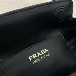 プラダ キャリー ミニ レザー ハンドバッグ 1BA496 プラダ キャリー ミニ レザー ハンドバッグ 1BA496
