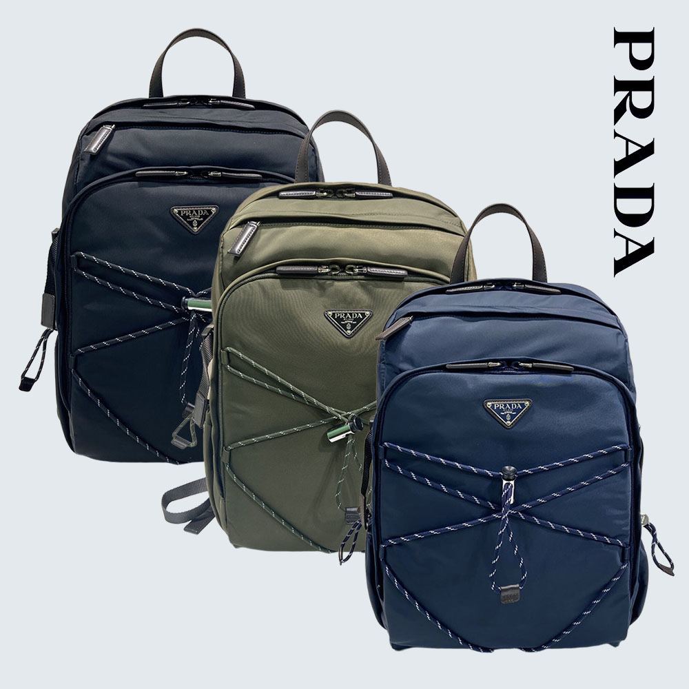 プラダ スピードロック Re-Nylon&レザー バックパック 2VZ122 プラダ スピードロック Re-Nylon&レザー バックパック 2VZ122