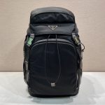 プラダ スピードロック Re-Nylon レザー バックパック 2VZ123 プラダ スピードロック Re-Nylon レザー バックパック 2VZ123