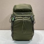 プラダ スピードロック Re-Nylon レザー バックパック 2VZ123 プラダ スピードロック Re-Nylon レザー バックパック 2VZ123