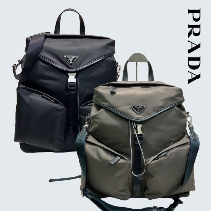 プラダ  Re-Nylon xレザー バックパック 2VZ108