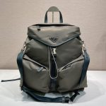 プラダ Re-Nylon xレザー バックパック 2VZ108 プラダ Re-Nylon xレザー バックパック 2VZ108